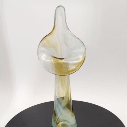 Decorative Jack in the Pulpit swirl design vase for home decor.