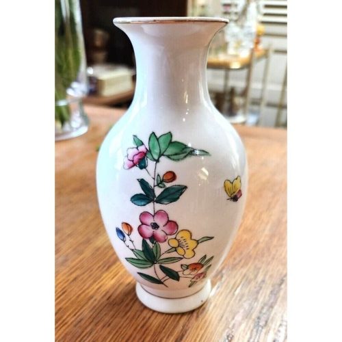 Vintage 6-inch floral vase by Home Stuff for decorative flower arrangements.