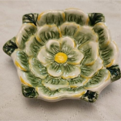 Pfaltzgraff Floral Paradise Trinket Dish with colorful floral design.