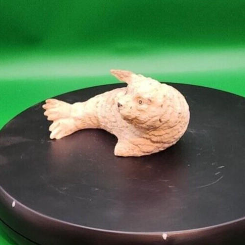 White Harp Seal Figurine By Sandicast